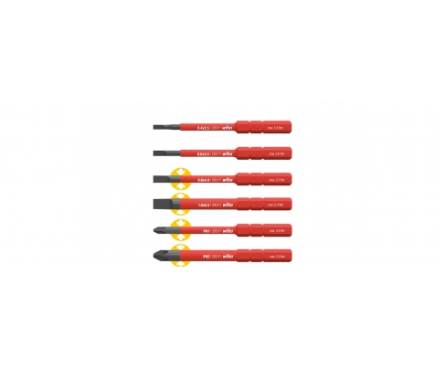 Набор Wiha slimBit VDE SL PZ 2831 B602 36089, 6 предметов
